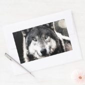 OEuvre d'OEuvres Wild Sticker rectangle unique (Enveloppe)