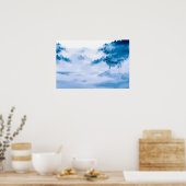 Oeuvre élégante des Loups de montagne | Poster (Cuisine)