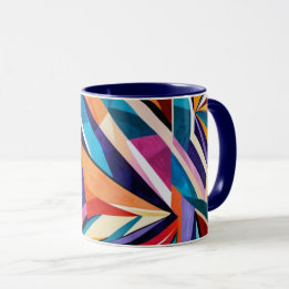 OEuvre géométrique Abstraite 1223 - Mug