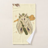 Oeuvre Graphique Mystique, Fae Moth Beige (Serviette à main)