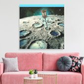 OEuvre murale en toile de RÉSILIENCE | m3gallerySt (Insitu(Salon))
