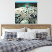 OEuvre murale en toile de RÉSILIENCE | m3gallerySt (Insitu(Chambre))