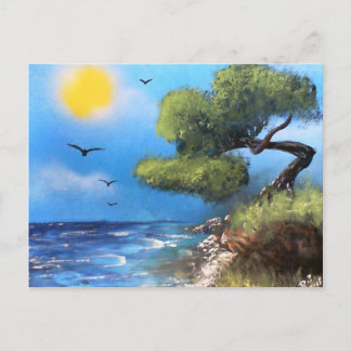 oever gebogen briefkaart