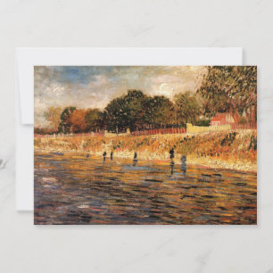 Oevers van de Seine door Vincent van Gogh