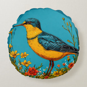 Oeverzwaluw vogel Wildlife Zwaluw Decoratie Rond Kussen