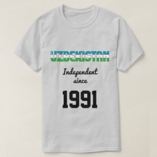 Oezbekistan - Flag Independence Celebration T-shirt