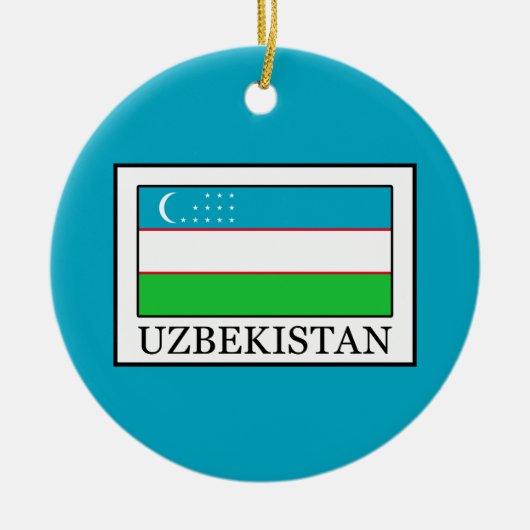 Oezbekistan Keramisch Ornament (Voorkant)
