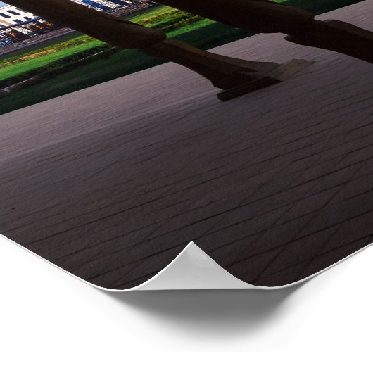 Oezbekistan, Kokand - De Jami-moskee-minaret Poster (Hoek)