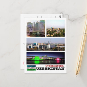 Oezbekistan - Mozaïek - Briefkaart