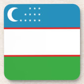 Oezbekistan Onderzetter van de vlag (Voorkant)