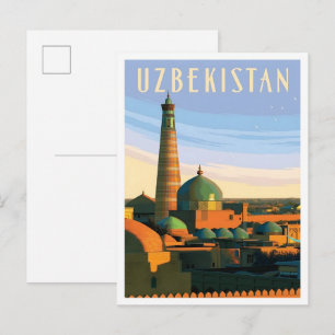 Oezbekistan Reis door de tijd  Briefkaart