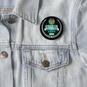 Oezbekistan Ronde Button 5,7 Cm (In situ)