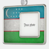 Oezbekistan Verzilverd Kader Ornament (Links)