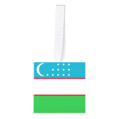 Oezbekistan vlag kubus ornament (Voorkant)