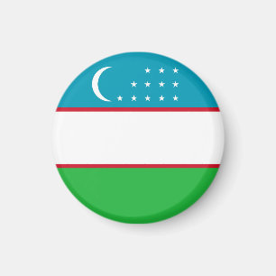 Oezbekistan vlag magneet