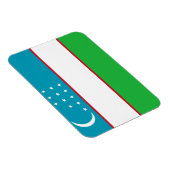 Oezbekistan vlag magneet (Rechterzijde)
