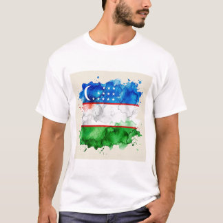 Oezbekistan Vlag | Officiële Oezbeekse Embleem & P T-shirt