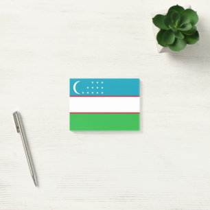 Oezbekistan vlag post-it® notes