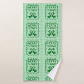 Oezeloze gordels met zweetvormig patroongordel en badhanddoek (Badhanddoek)