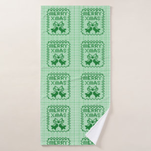 Oezeloze gordels met zweetvormig patroongordel en  badhanddoek