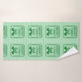 Oezeloze gordels met zweetvormig patroongordel en badhanddoek (Badhanddoek)