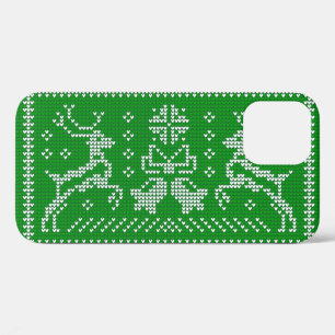Oezeltrui gordels kerst groen iPhone 12 hoesje