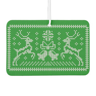 Oezeltrui gordels kerst groen luchtverfrisser