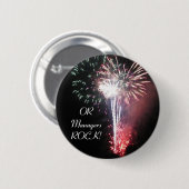 OF beheerder 1 Ronde Button 5,7 Cm (Voorkant /achterkant)