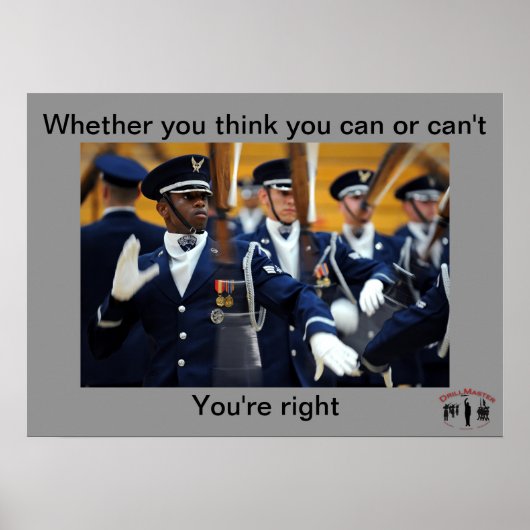 Of je denkt dat je dat kunt of niet poster (Voorkant)