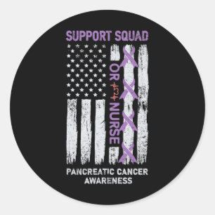 OF operatiekamer Verpleegkundige Pancreaskanker Aw Ronde Sticker