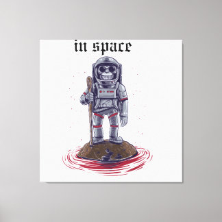 Of space canvas afdruk