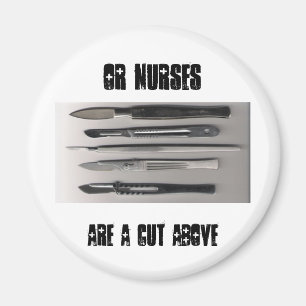 OF verpleegster Magneet