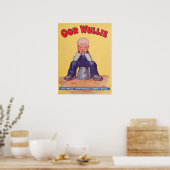 Of Wullie 1941 afdrukken Poster (Keuken)