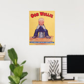 Of Wullie 1941 afdrukken Poster (Thuiskantoor)