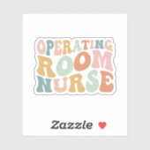 OF Zuster-werkruimte Zondevaluatie Cadeaubon Sticker (Vel)