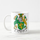 O'Farrell Family Crest Koffiemok (Links)