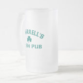 O'Farrell's Ierse Pub Matglas Bierpul (Voorkant links)