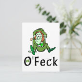 O'Feck Funny Irish Briefkaart (Staand voorkant)
