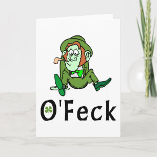 O'Feck Funny Irish Kaart