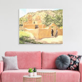 Oferta Para San Esquipula door Walter Ufer Canvas Afdruk (Insitu (Woonkamer))