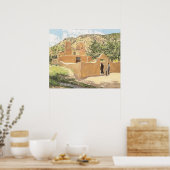 Oferta Para San Esquipula van Walter Ufer Poster (Keuken)