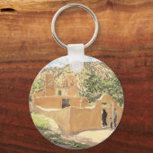 Oferta Voor San Esquipula door Walter Ufer Sleutelhanger (Voorkant)