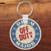 Off Duty Drum Major Sleutelhanger (Voorkant)