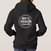 Off Grid Tonga Eua Levensstijl Hoodie (Achterkant)