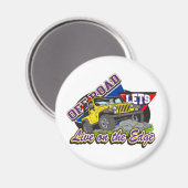 Off road aan de rand magneet (Voorkant / Achterkant)