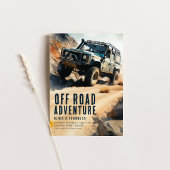 Off Road Adventure ATV Party Invitation Modèle