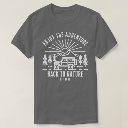 Off-road avontuur t-shirt (Design voorkant)