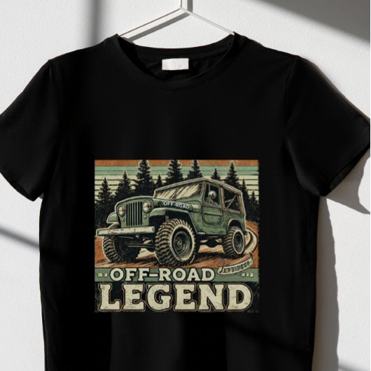 off-road avontuur t-shirt