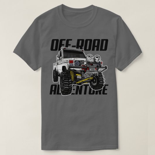 Off road car 2 t-shirt (Design voorkant)