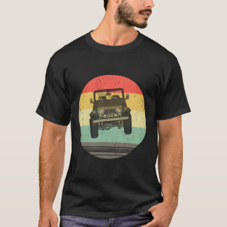Off Road Retro  Stijl 4x4 Autoliefhebber GI T-shirt